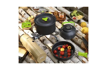 Turista edény készlet - 18 darab