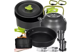 Turista edény készlet - 18 darab