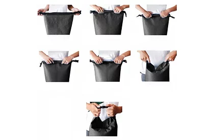 Vízálló táska 30 liter – fekete Dry Bag