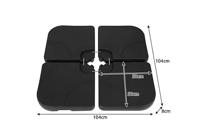Nehéz alap napernyők és ernyők számára