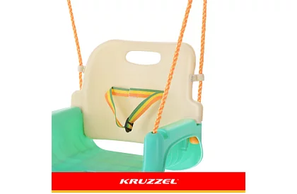 Gyermek színes hinta 3 az 1-ben - 30 kg-ig