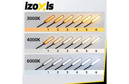 LED álló dimmelhető lámpa 180 cm – fekete távirányítóval