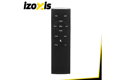 LED álló dimmelhető lámpa 180 cm – fekete távirányítóval