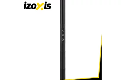 LED álló dimmelhető lámpa 180 cm – fekete távirányítóval