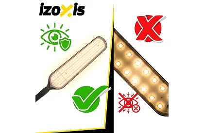 LED álló dimmelhető lámpa 180 cm – fekete távirányítóval