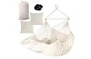 Kerti függőfotel BOHO 2 az 1-ben – bézs