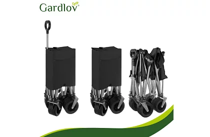 Összecsukható strand szállító kocsi  87 × 46 × 70 cm – max. 200 kg