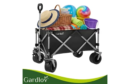 Összecsukható strand szállító kocsi  87 × 46 × 70 cm – max. 200 kg