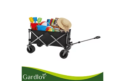 Összecsukható strand szállító kocsi  87 × 46 × 70 cm – max. 200 kg