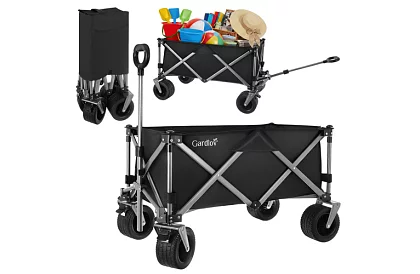 Összecsukható strand szállító kocsi  87 × 46 × 70 cm – max. 200 kg