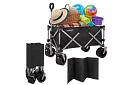 Összecsukható strand szállító kocsi  87 × 46 × 70 cm – max. 200 kg