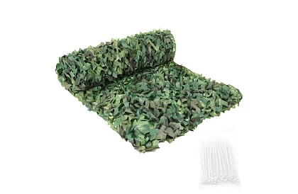 Katona álcázó háló 2x5 méter + 100 húzó szalag