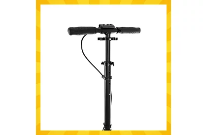 Összecsukható roller Black Hyperion 200 mm-es kerekekkel