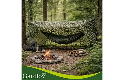 Katonai álcázó háló 2x3 méter + 100 húzó szalag