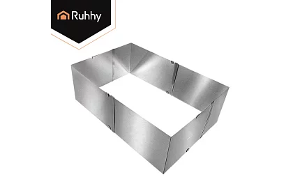 Állítható téglalap alakú tortaforma 20–38 × 24–45 cm, magasság 15 cm