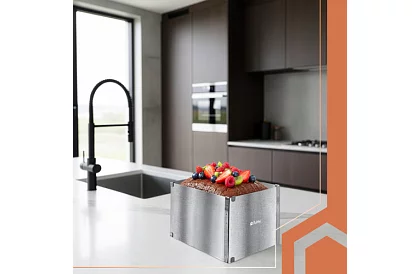 Állítható téglalap alakú tortaforma 20–38 × 24–45 cm, magasság 15 cm