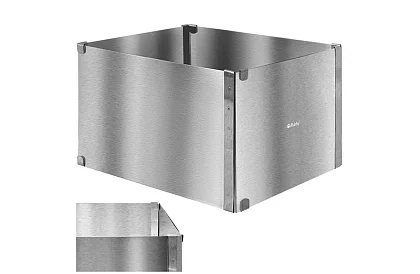 Állítható téglalap alakú tortaforma 20–38 × 24–45 cm, magasság 15 cm