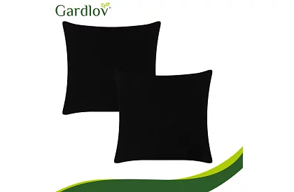 Kerti függőfotel BOHO 2 az 1-ben - fekete