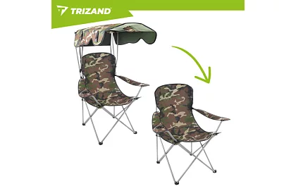 Összecsukható horgászszék napernyővel – ARMY PANAMA