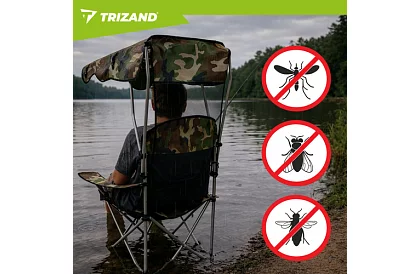 Összecsukható horgászszék napernyővel – ARMY PANAMA