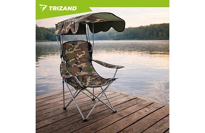 Összecsukható horgászszék napernyővel – ARMY PANAMA