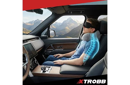 Utazási párna nyakra, repülőre, autóba + kiegészítők