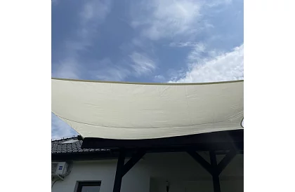 Napernyugtató napernyő 4 × 3 m – Bézs