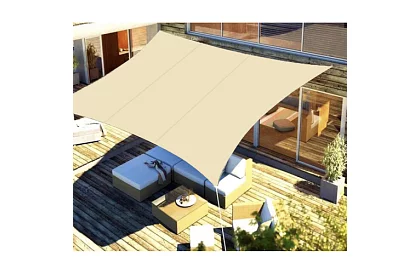 Napernyugtató napernyő 4 × 3 m – Bézs