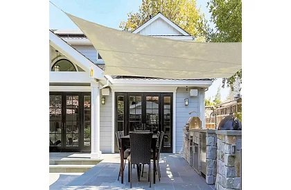 Napernyugtató napernyő 4 × 3 m – Bézs