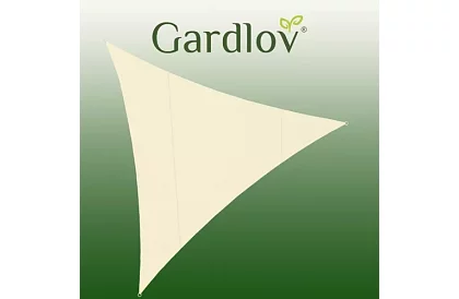 Napernyőző napernyő háromszög 4 × 4 × 4 m – Bézs