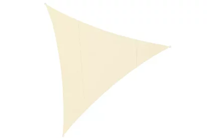 Napernyőző napernyő háromszög 4 × 4 × 4 m – Bézs