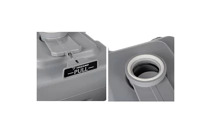 Hordozható kemping WC - 20 liter