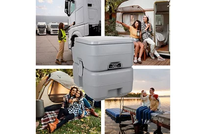 Hordozható kemping WC - 20 liter