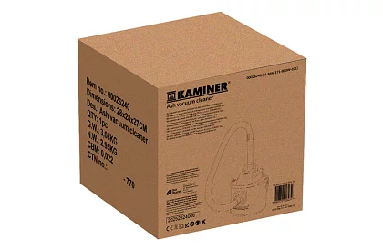 Porszívó hamu 800W - 10 l