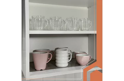 Csúszásgátló szőnyeg fiókokhoz 500 × 50 cm – szürke