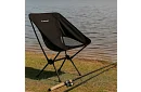 Összecsukható kemping szék 120 kg-ig – fekete