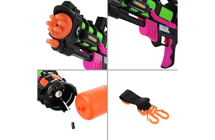 Víziós pisztoly 60 cm-es tartálly 1,25 l – lőtávolság akár 6 m