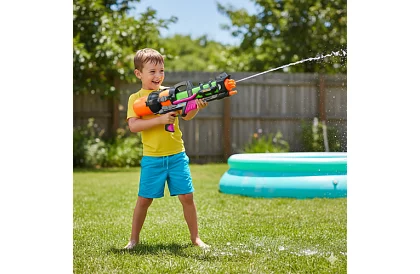 Víziós pisztoly 60 cm-es tartálly 1,25 l – lőtávolság akár 6 m