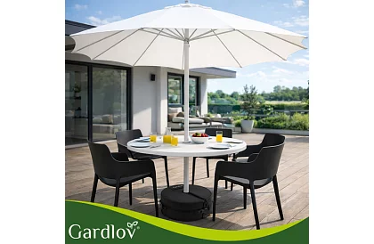 Zsákoly napernyőhöz 48 cm – homokkal tölthető, akár 40 kg