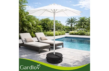 Zsákoly napernyőhöz 48 cm – homokkal tölthető, akár 40 kg