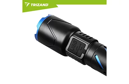 LED újratölthető taktikai lámpa 800 lm, 5000 mAh