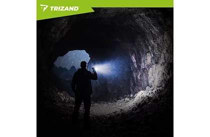 LED újratölthető taktikai lámpa 800 lm, 5000 mAh