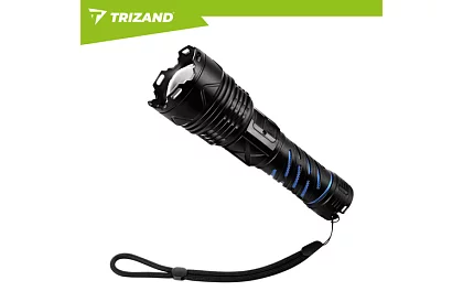 LED újratölthető taktikai lámpa 1500 lm, 5000 mAh