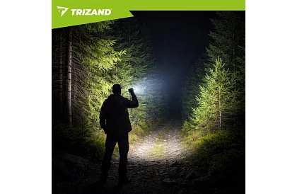 LED újratölthető taktikai lámpa 1500 lm, 5000 mAh