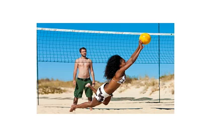 Strandröplabda háló 9,5x1m – röplabda, tollaslabda, tenisz