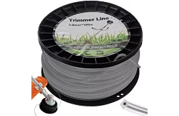 Fűrészszál bozótvágóhoz 3 mm x 100 m - megerősített, négyzetes