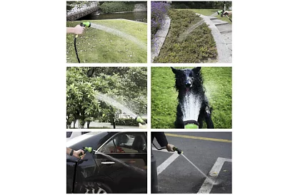 Fali falra – 25 méter hosszú tömlő