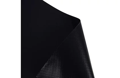 Fekete kerítés árnyékoló szalag – panel 450 g/m2 + klipszek