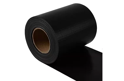 Fekete kerítés árnyékoló szalag – panel 450 g/m2 + klipszek