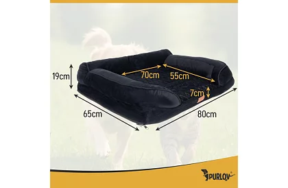 Ortopédiai fekhely 80 × 65 × 19 cm – M